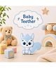 Sprout Kidz Squirrel Teether Blue BPA-Free Silicone Soft Chew Toy for Babies Pack of 1