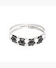 TEEJH Mandira Silver Oxidised Bracelet Cuff