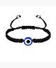 Kairangi Bracelet for Women and Men | Black Evil Eye Nazariya Style Bracelets for Boys Nylon Cord Adjustable Thread Wrist Band | Birthday Gift for Girls & Boys Anniversary
