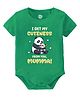 Baby Buzz 100% Cotton Knit Mothers Day Theme Half Sleeves I Get My Cuteness From You Mumma Text Printed Onesie - Green