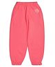 U.S. Polo Assn. Kids Knit Brand Name Printed Pants - Coral
