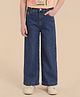 U.S. Polo Assn. Kids Cotton Woven Solid Jeans - Blue