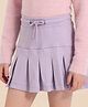U.S. Polo Assn. Kids Solid Skirt - Purple