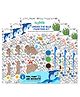 Hoblie Under the Blue Ocean Themed Keychain Painting Kits - Pack of 5