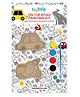 Hoblie On the Road Vehicle Themed Fridge Magnet Painting Kit