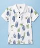 Kids Magic Cotton Knit T-Shirts Half Sleeves Blue 3-4 Years