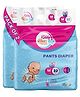 KiddySoft Baby Diaper Pants, Medium (M), 64 Counts | with 5 Layer All Night Leakage Protection & Quick Absorbency | For Babies of 7-12 Kg | Up to 12 hours Protection | Rash Free Comfort Diapers