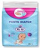 KiddySoft Baby Diaper Pants, Extra Large (XL), 58 Counts | 5 Layer All Night Leakage Protection & Quick Absorbency | For Babies of 12-17 Kg | Up to 12 hours Protection | Rash Free Comfort Diapers