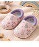 The little lookers Cotton Bunnies Printed Booties - Pink