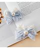 Babyhug Bow & Butterfly Clips Pack Of 2 - Blue