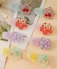 Babyhug Colorful Floral Hair Clip for Baby Girls - Purple&Yellow