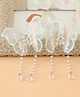 Pine Kids Butterfly Pearl Baby Hair Clip - Light Green