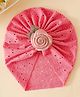Bonfino Free Size Rose Headbands - Fuchsia