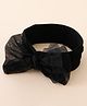 Bonfino Bow Free Size Headbands - Black