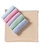 Simply Interlock Knit Solid Towels Pack of 6 L 25 x B 25 cm - Multicolor