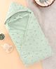 Simply Interlock Knit Towel & Wrappers With Giraffe Print L 68 x B 66 cm - Light Green