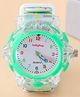 Babyhug Free Size Analog Watch - Green