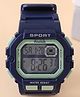 Pine Kids Free Size Digital Watch - Navy