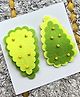 FOLLOW THE NEEDLE Fruits Embellished Snap Clips - Green