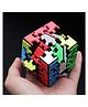 Sanjary 3D Gear Magic Cube Puzzle Brain Teaser Educational Twist Toy Speed Cube for Kids Adults Stress Relief Intelligence Game for kids adult color design may vary
