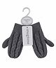 SNUGTIME Cotton Knit Solid Gloves - Charcoal