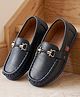 Cute Walk by Babyhug Slip On Party Wear Shoes With Applique - Blue