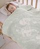 Totilo Muslin Baby Summer Blanket Pastel Colours - Ultra Soft Breathable Swaddle Wrap-green