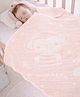 Totilo Muslin Baby Summer Blanket Pastel Colours - Ultra Soft Breathable Swaddle Wrap-peach