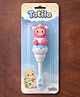 Totilo Baby Soft Bristle Toothbrush with Attractive Design - Gentle Oral Care with Travel Case (6M Plus) - Pink