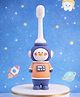 Totilo Baby Soft Bristle Toothbrush with Attractive Design - Gentle Oral Care with Travel Case (6M Plus) - Dark Blue