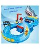Zyamalox Boat Track Set Water Race Toy Fast Boat Toy Track Set Racing Toy Ship Toy Car Race Track Car Track Set Boys Car Adventure Toys Boat Race Track