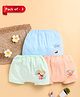 Unfab Cotton Knit Pack Of 3 Dinosaur Bear & Star Printed Boxers - Multi Colour