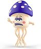 NEGOCIO Electric Dancing Mushroom Light Music Suitable for Kid Crawling Toys Tummy Time Toy - PACK OF 1 - COLOR MAY VARY