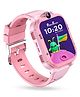 PunnkFunnk Safeguard Kids Smart Watch 5G/4G with SIM Calling, GPS Tracker, Video Calling, SOS Alerts, Face Unlock, Voice Chat, Games, IP67 Waterproof, 800mAh Battery (Pink)