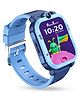 PunnkFunnk Safeguard Kids Smart Watch 5G/4G with SIM Calling, GPS Tracker, Video Calling, SOS Alerts, Face Unlock, Voice Chat, Games, IP67 Waterproof, 800mAh Battery (Blue)