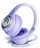 PunnkFunnk Astro Junior Wireless Bluetooth Headphones with BT 5.3, Noise Cancelling, Hi-Res Audio, 40mm Drivers, Deep Bass, Memory Foam Ear Cushions, Over-Ear Headset for Kids, Teens & Adults (Purple)