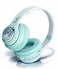 PunnkFunnk Astro Junior Wireless Bluetooth Headphones with BT 5.3, Noise Cancelling, Hi-Res Audio, 40mm Drivers, Deep Bass, Memory Foam Ear Cushions, Over-Ear Headset for Kids, Teens & Adults (Green)