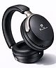PunnkFunnk Bass Over-Ear Bluetooth Wireless Headphones with Deep Bass, 40mm Drivers, Built-in Mic, Foldable Design, Soft Cushioned Ear Cups, AUX & TF Support for Music, Gaming & Calls (Black)