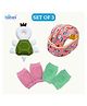 Bubzii Baby Best combo set soft protecting for walking and carwling comes with super soft Head protector Back protector 2 sets of Knee pads with silicon dots for extra grips