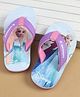 Cute Walk by Babyhug Disney Slip On Flip Flops with Disney Princes Print - Purple
