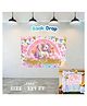Puchku Unicorn Theme Birthday Party Backdrop - 3x5 ft