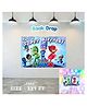 Puchku PJ Mask Theme Birthday Party Backdrop - 3x5 ft