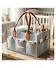 BAYBEE Tidy Stylish & Modern Diaper Bag for Mothers for Travel | Large Capacity Storage Diaper Bag | Strong & Sturdy Baby Organizer Storage | Portable Diapers Caddy Organizer (Light Grey)
