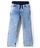 Pine Kids Denim Woven Full Length Jeans - Light Blue