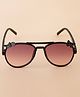 Babyhug Solid Coloured Sunglasses - Black