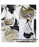 YAMAMA 9.4 Inches Half Moon Bags for Women, Slim & Stylish with Luxury Fabric And Zippers, Side Sling Bag with Coin Pouch for Women, Shoulder Crossbody Bags - Color May Vary