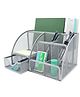 YAMAMA Office Desk Pen Holder & Accessories Organizer, Metal Mesh Desk Organizers and Storage, Pencil Holder & Office Supplies Caddy Desk Storage with Draw for Home, Office, School - Multicolor