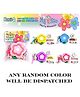 YAMAMA Silicone Flower Sling Mini Bag For Kids,Women with Key Ring, Comb and Mirror | Stylish and Functional Accessory for Girls | 3+ Years  Amazing Cute Carry Bag - Color May Vary