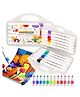 YAMAMA 12 Pcs Acrylic Marker Colors Set, Acrylic Brush Head Paint Markers, Water Based Paint Pen for Rock Painting, Canvas, Photo Album, Craft, School Project, Colors Markers For Kids And Adults