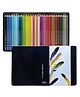 YAMAMA 36 Pcs Hexagonal Colored Pencils Set, Soft Wood Pencils for School Kids Teachers, Drawing for Coloring, Sketching and Painting